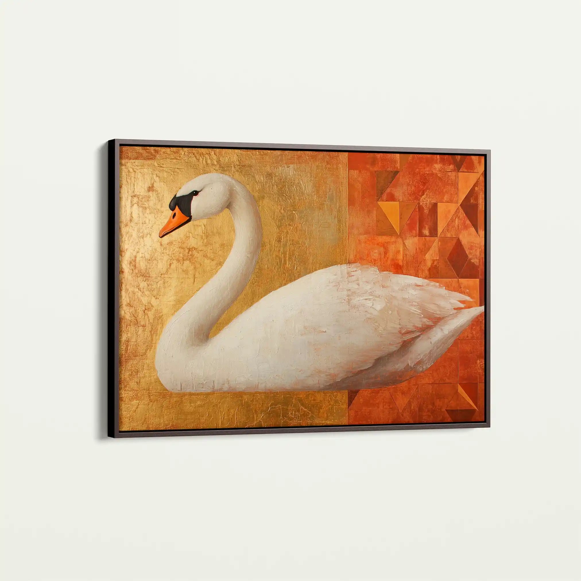 Animals 045 Canvas Art 60 x 40 cm / Black