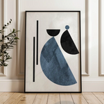 Boho 045 Canvas Art 60 x 40 cm / Black