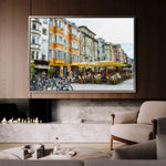 Landscape 045 Canvas Art 60 x 40 cm / Black