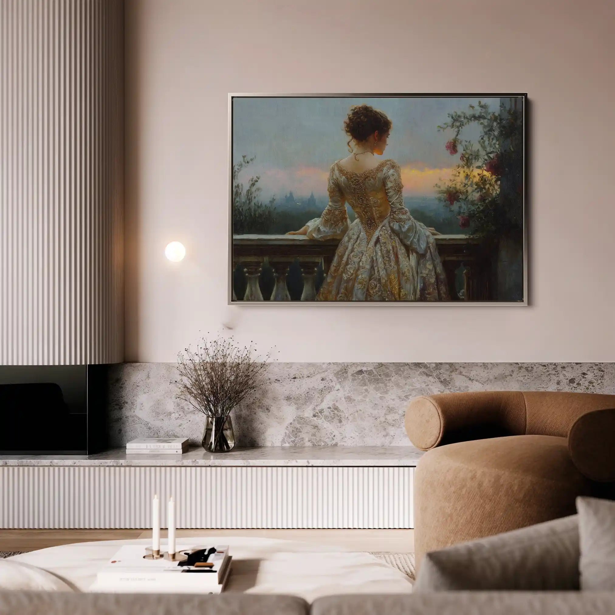 Classic 046 Canvas Art 60 x 40 cm / Black