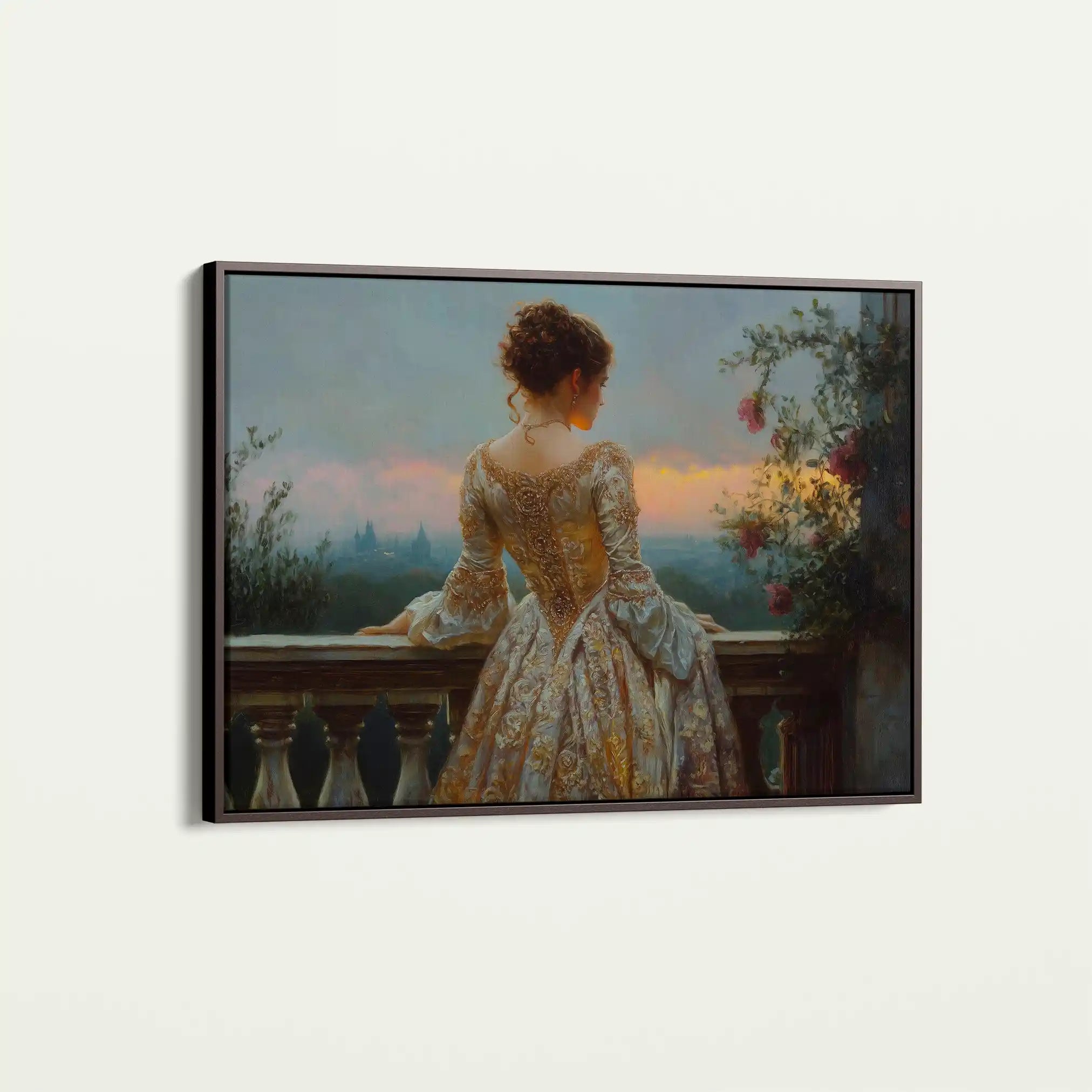 Classic 046 Canvas Art 60 x 40 cm / Black