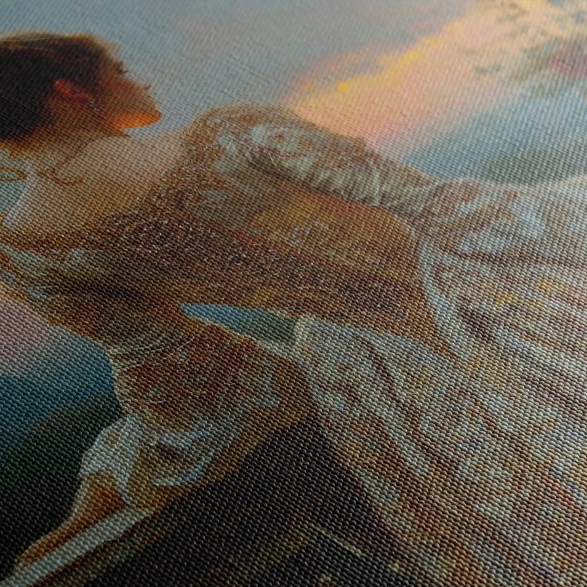 Classic 046 Canvas Art 60 x 40 cm / Black