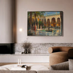 Orientalist 046 Canvas Art 60 x 40 cm / Black