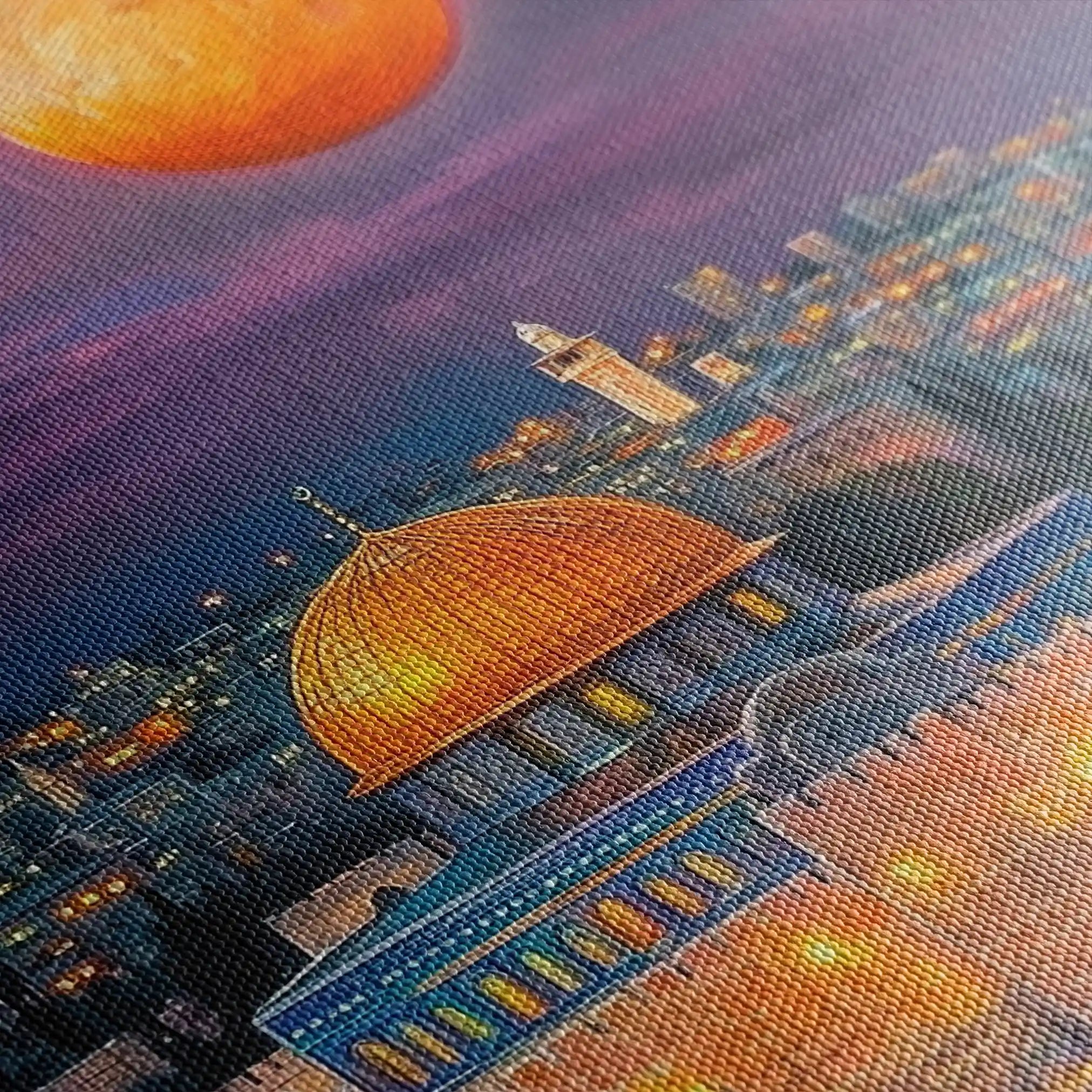 Palestine 046 Canvas Art 60 x 40 cm / Black