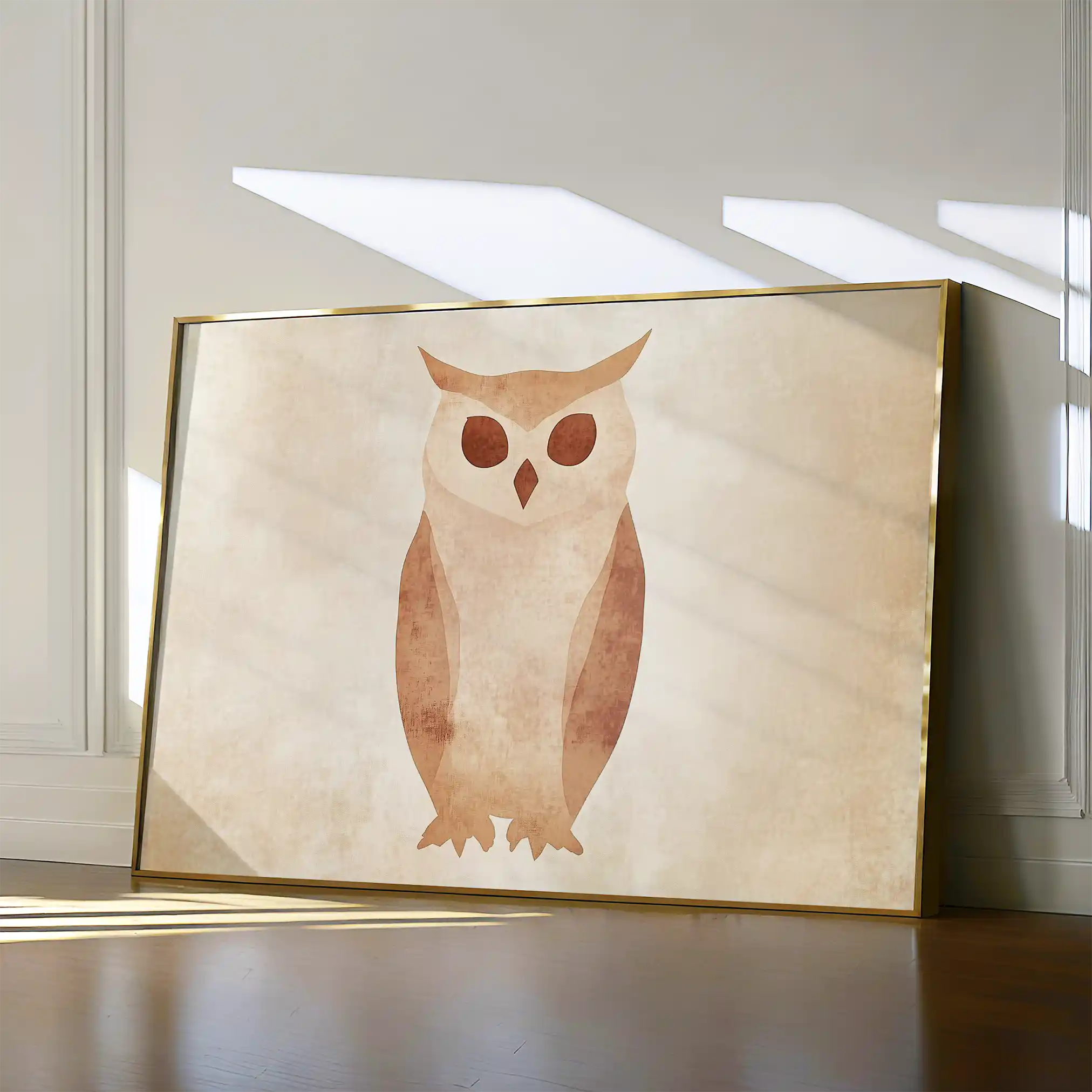 Animals 047 Canvas Art 60 x 40 cm / Black