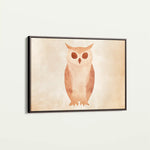 Animals 047 Canvas Art 60 x 40 cm / Black