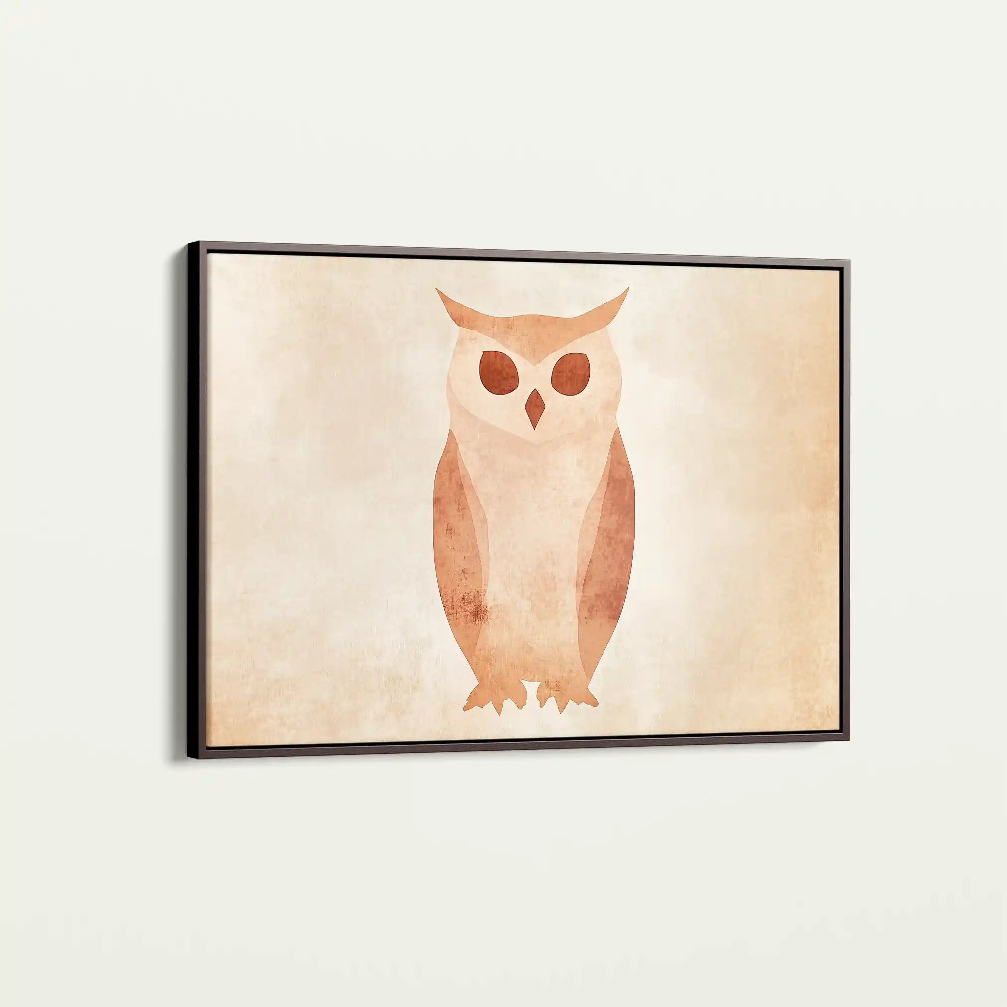 Animals 047 Canvas Art 60 x 40 cm / Black