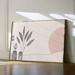 Boho 047 Canvas Art 60 x 40 cm / Black