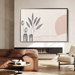 Boho 047 Canvas Art 60 x 40 cm / Black
