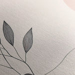 Boho 047 Canvas Art 60 x 40 cm / Black