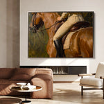 Classic 047 Canvas Art 60 x 40 cm / Black