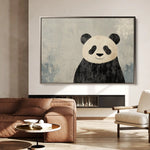 Animals 048 Canvas Art 60 x 40 cm / Black