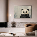 Animals 048 Canvas Art 60 x 40 cm / Black