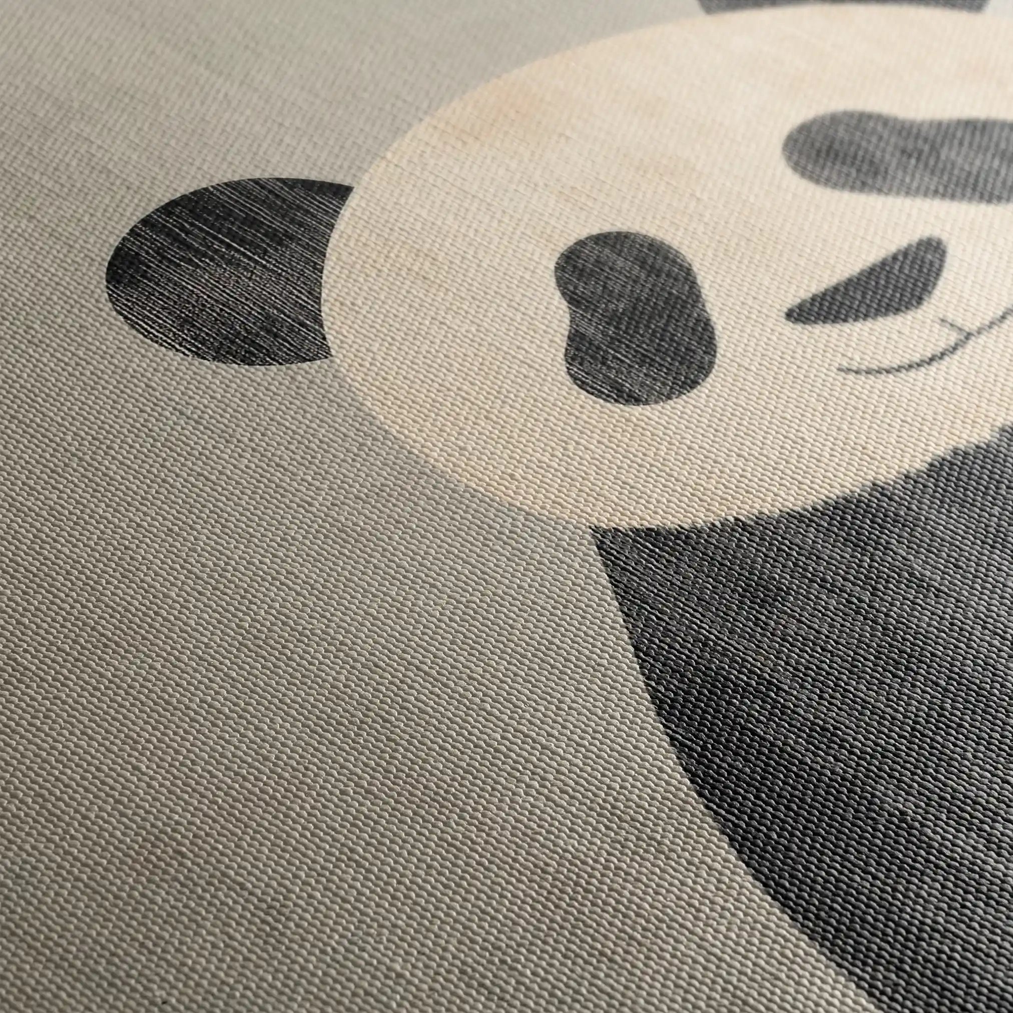 Animals 048 Canvas Art 60 x 40 cm / Black