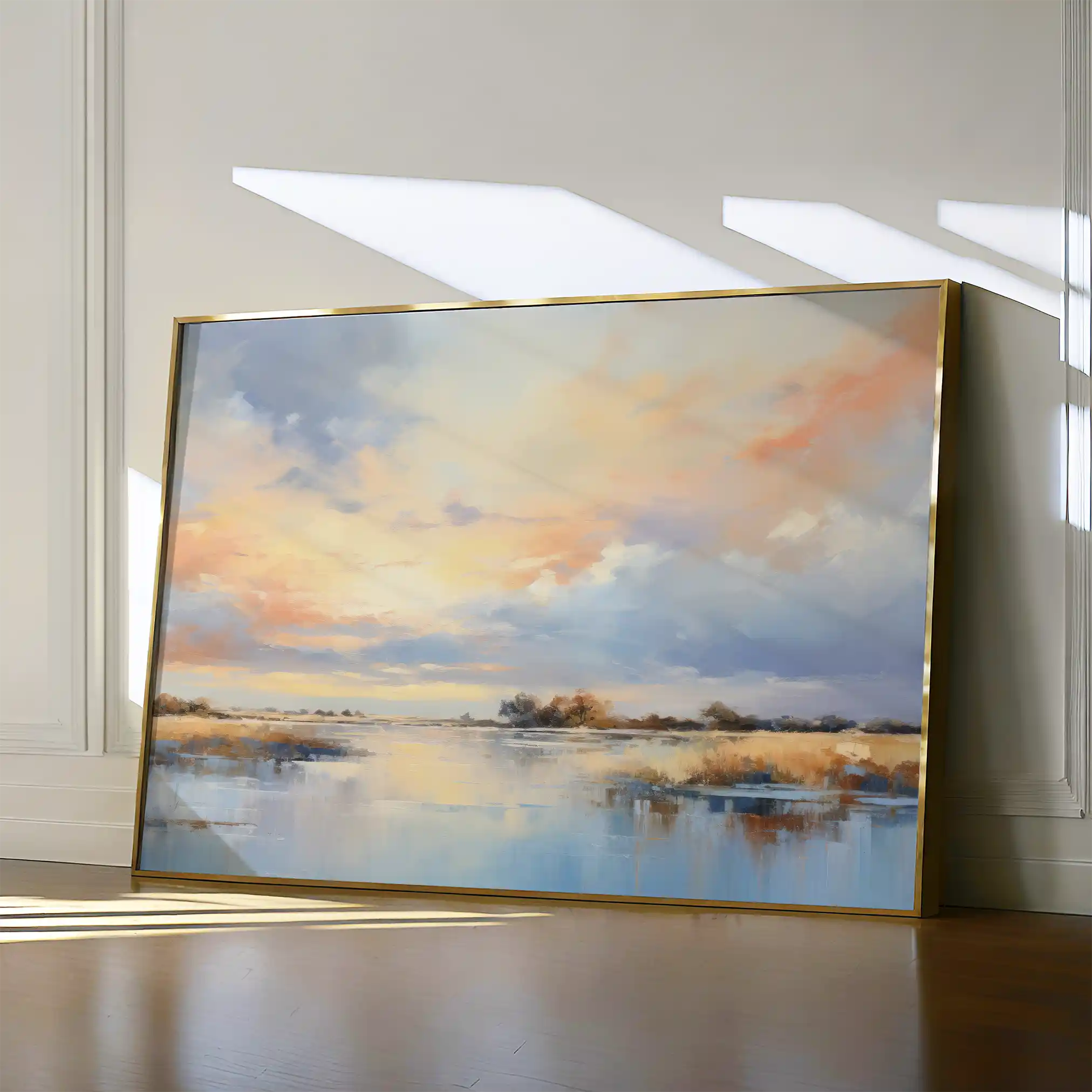 Abstract 048 Canvas Art 60 x 40 cm / Black