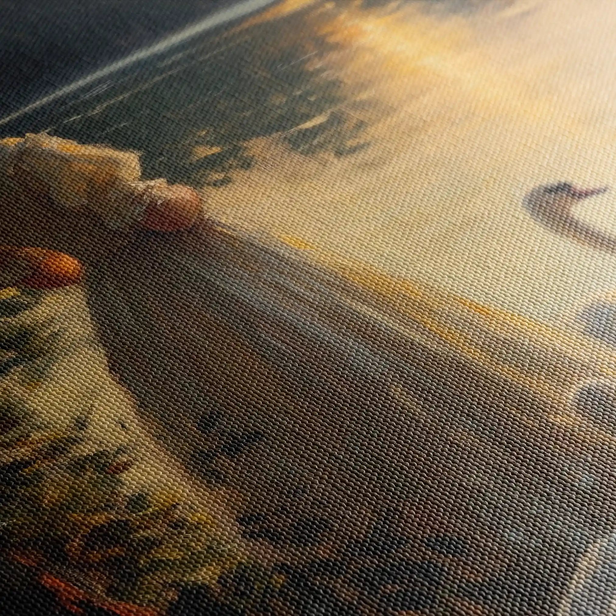 Classic 048 Canvas Art 60 x 40 cm / Black