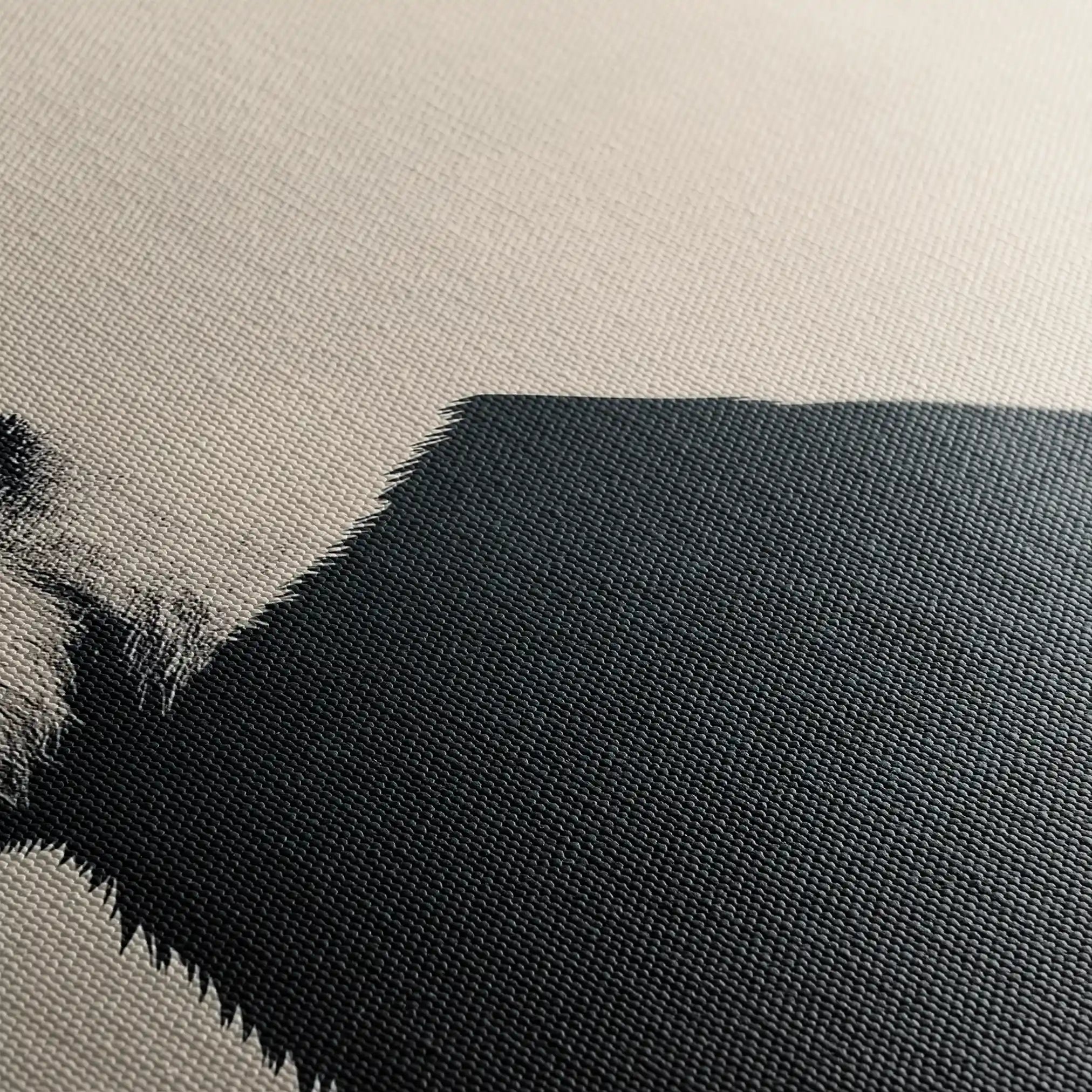 Animals 049 Canvas Art 60 x 40 cm / Black