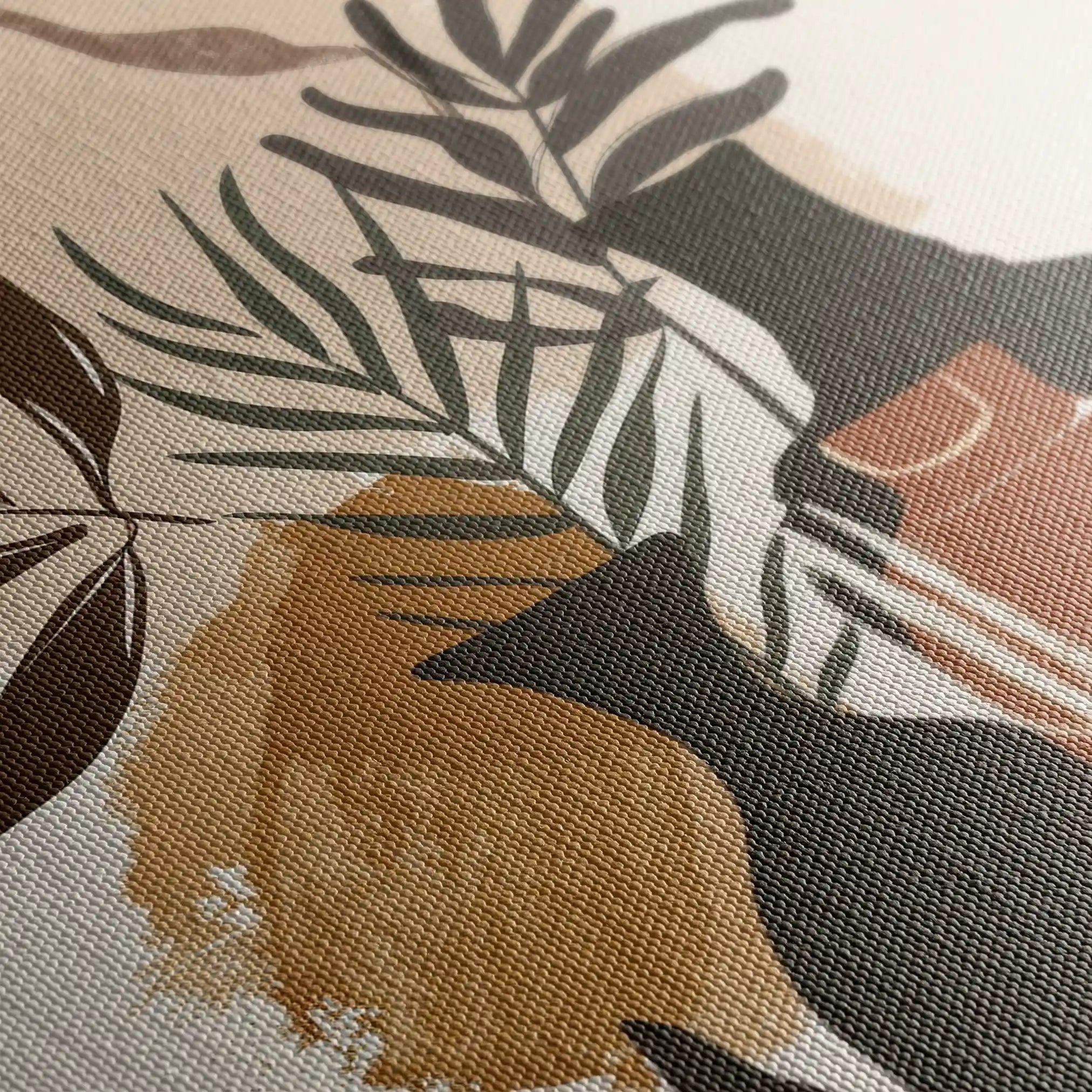 Boho 049 Canvas Art 60 x 40 cm / Black