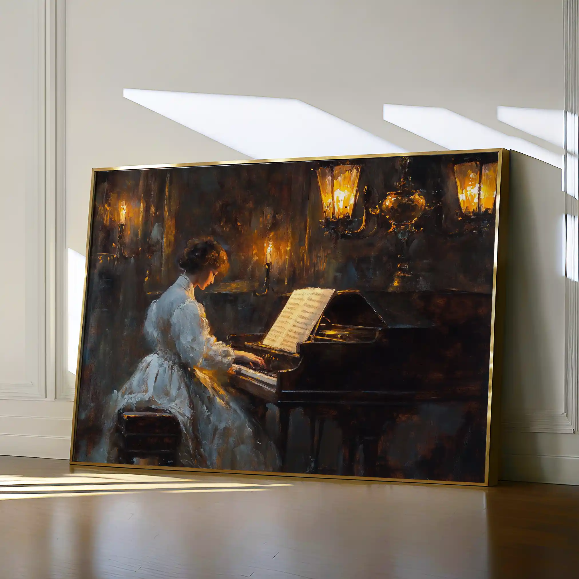 Classic 049 Canvas Art 60 x 40 cm / Black