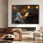 Classic 049 Canvas Art 60 x 40 cm / Black