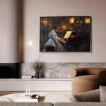 Classic 049 Canvas Art 60 x 40 cm / Black