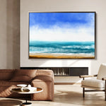 Landscape 049 Canvas Art 60 x 40 cm / Black