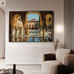 Orientalist 049 Canvas Art 60 x 40 cm / Black