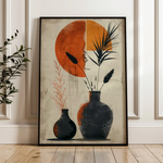 Boho 050 Canvas Art 60 x 40 cm / Black