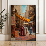 Orientalist 050 Canvas Art 60 x 40 cm / Black