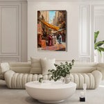 Orientalist 050 Canvas Art 60 x 40 cm / Black