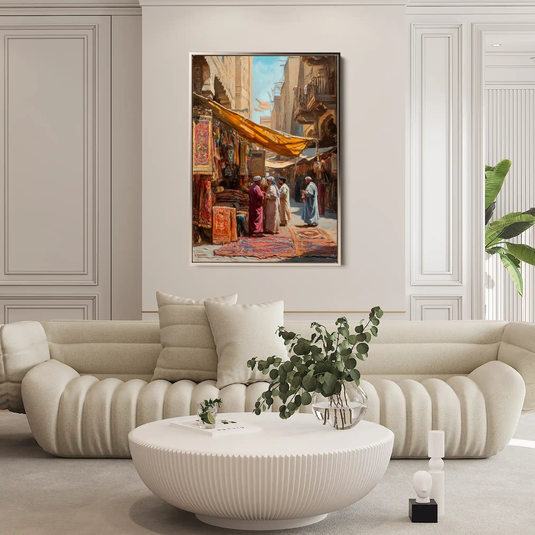 Orientalist 050 Canvas Art 60 x 40 cm / Black