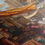 Orientalist 050 Canvas Art 60 x 40 cm / Black