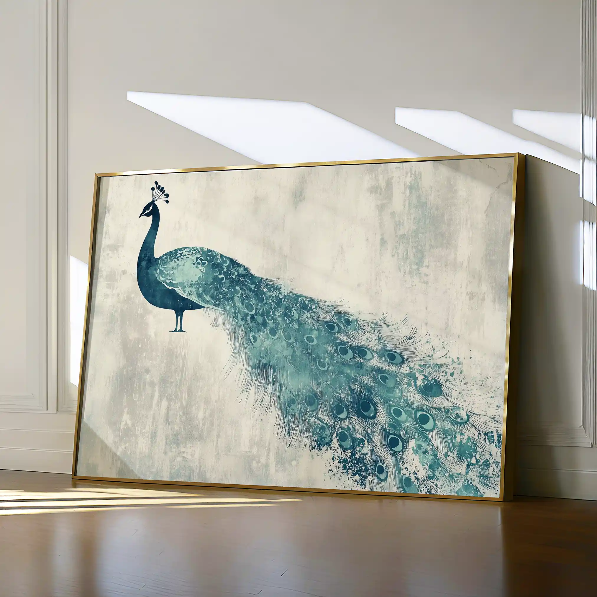 Animals 051 Canvas Art 60 x 40 cm / Black