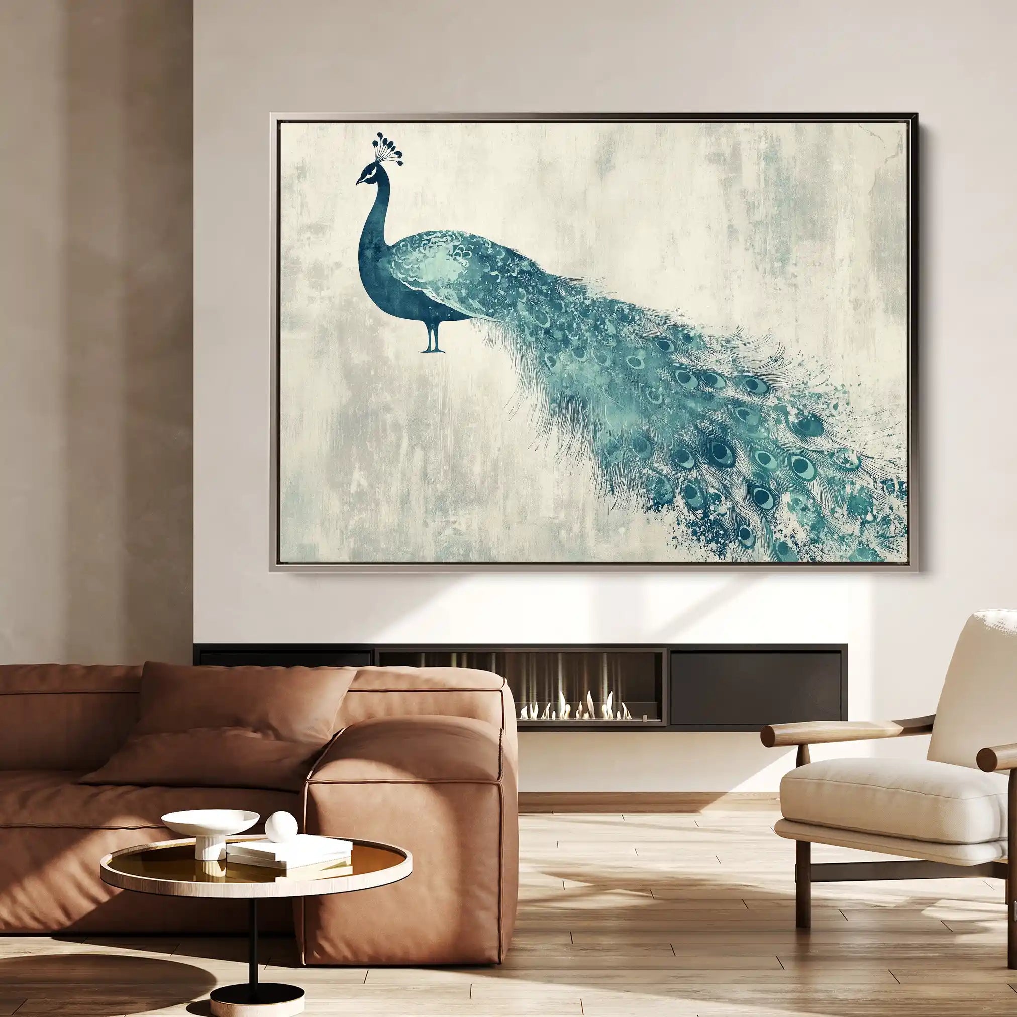 Animals 051 Canvas Art 60 x 40 cm / Black