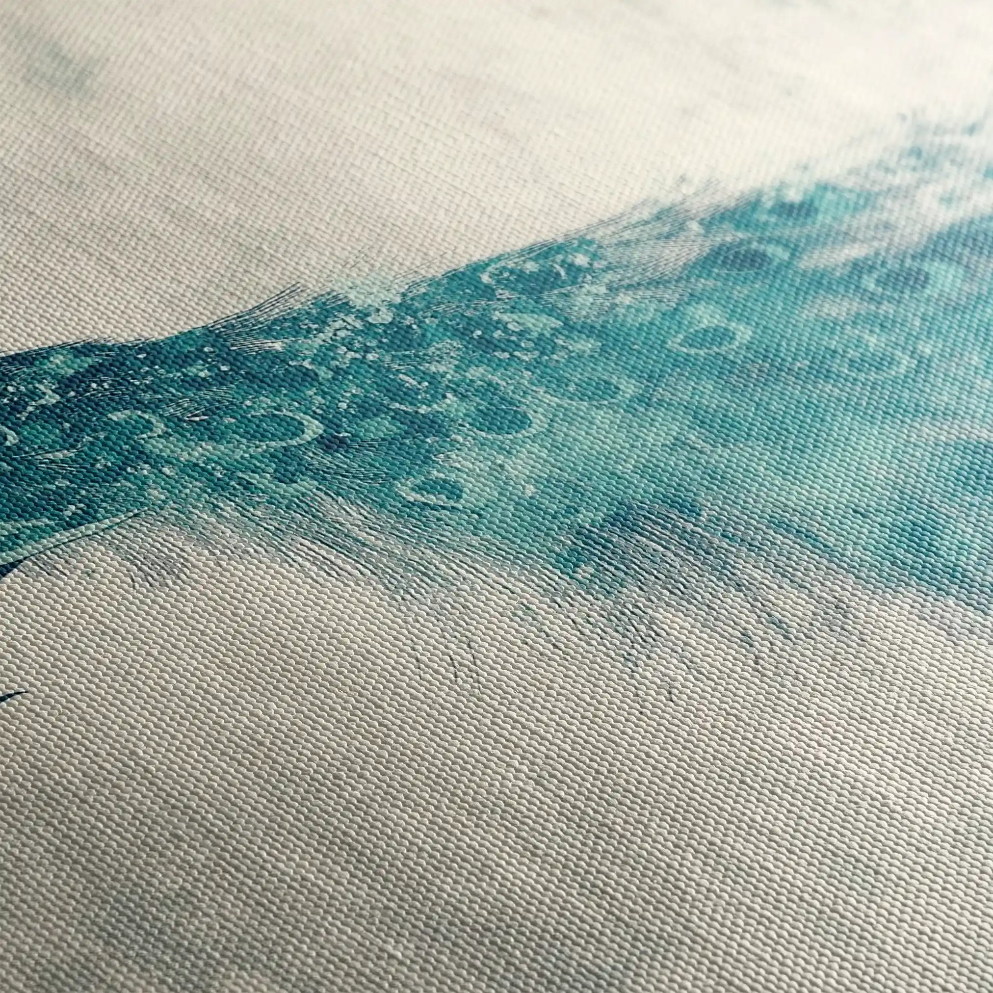 Animals 051 Canvas Art 60 x 40 cm / Black