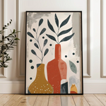 Boho 051 Canvas Art 60 x 40 cm / Black