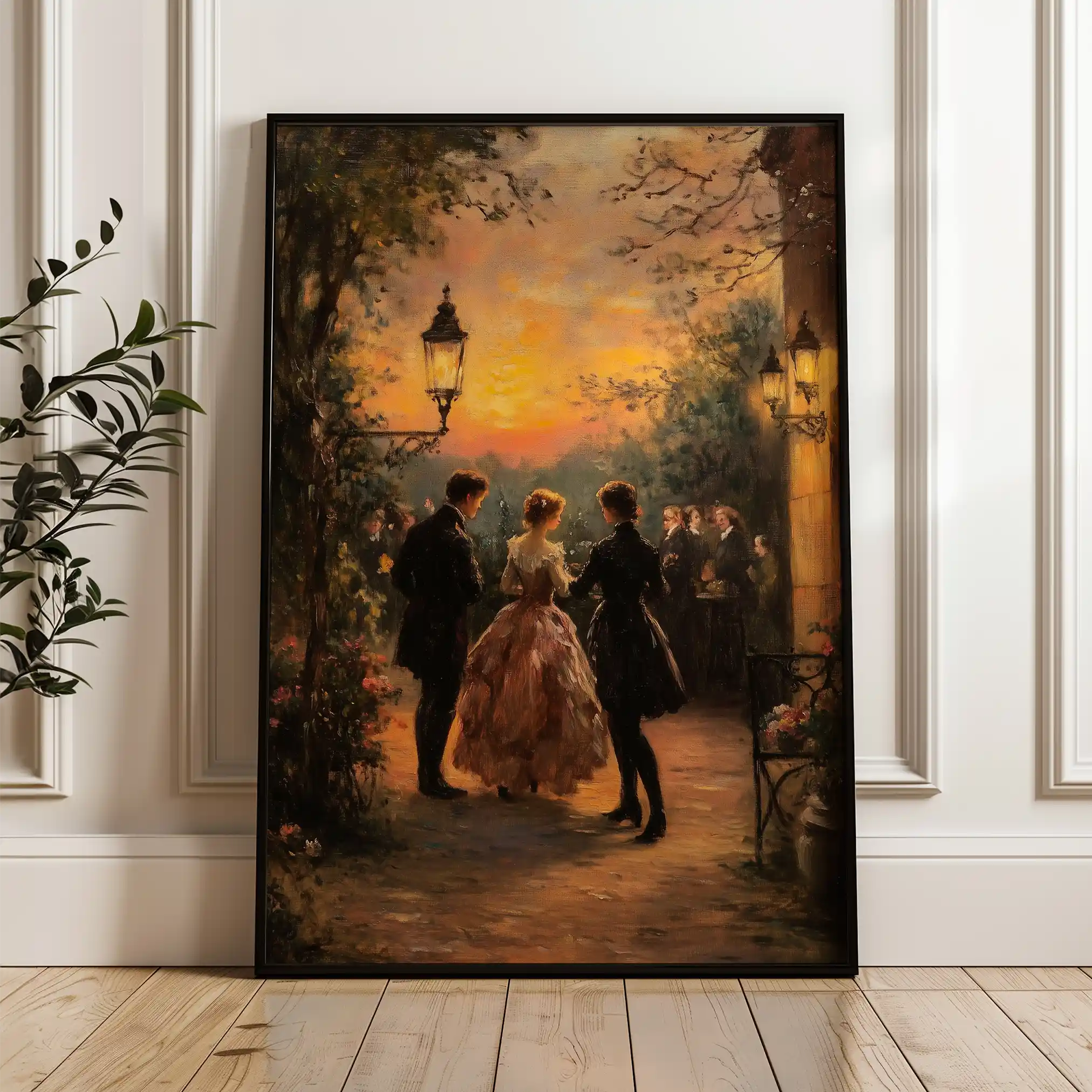 Classic 051 Canvas Art 60 x 40 cm / Black