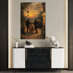 Classic 051 Canvas Art 60 x 40 cm / Black