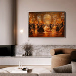 Classic 052 Canvas Art 60 x 40 cm / Black