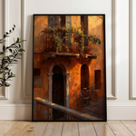 Landscape 052 Canvas Art 60 x 40 cm / Black