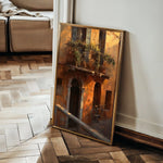 Landscape 052 Canvas Art 60 x 40 cm / Black