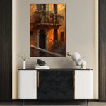 Landscape 052 Canvas Art 60 x 40 cm / Black