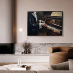 Classic 053 Canvas Art 60 x 40 cm / Black