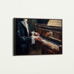 Classic 053 Canvas Art 60 x 40 cm / Black