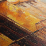 Landscape 053 Canvas Art 60 x 40 cm / Black