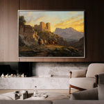 Orientalist 053 Canvas Art 60 x 40 cm / Black