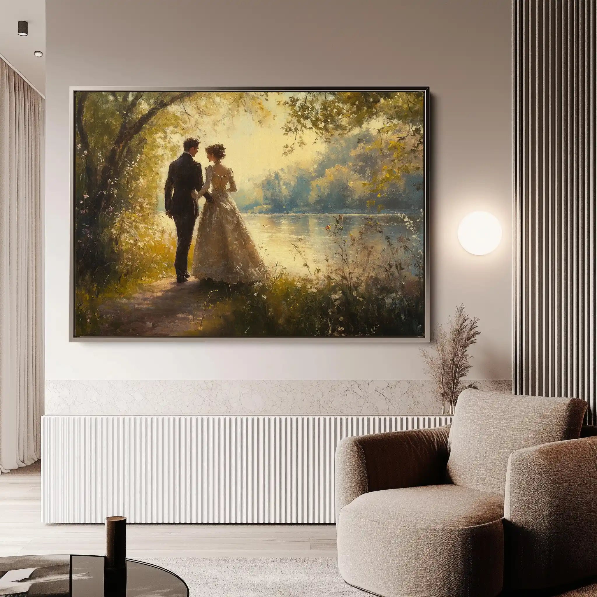 Classic 054 Canvas Art 60 x 40 cm / Black