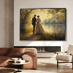 Classic 054 Canvas Art 60 x 40 cm / Black