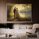 Classic 054 Canvas Art 60 x 40 cm / Black