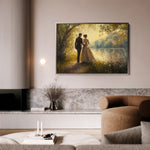 Classic 054 Canvas Art 60 x 40 cm / Black